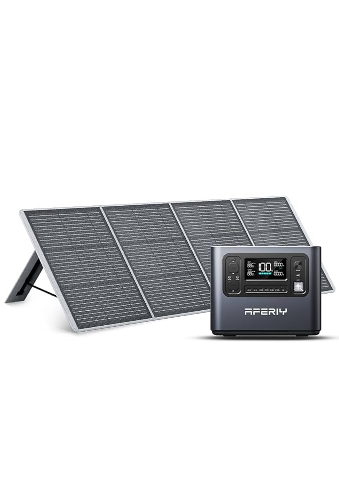 Amazon.co.jp: AFERIY P110 ポータブル電源 と 200Wソーラー